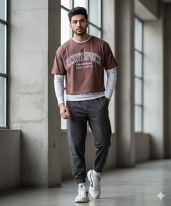 Camisetas de Corte Perfecto, MOQ Bajo, 100% Algodón Grueso de 240 GSM, Impresión de Logotipo Personalizada, el Mejor Diseño, Camisetas Cortadas - Product Image 3