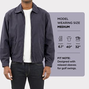 Classic Men's Denim Lightweight <b>Jacket</b> Full Zip Breathable Windbreaker Waterproof Front <b>Winter</b> <b>Running</b> Hiking Cycling Outdoor - Product Image 3