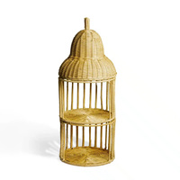 Panier cadeau en osier de qualité supérieure pour la décoration de l'Aïd, paniers de dattes et de friandises, élégant panier en rotin fait main pour le Ramadan