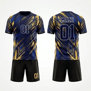 ชุดแข่งแฮนด์บอลแบบซับลิเมชั่นสั่งทำพิเศษสำหรับทีมชาย เสื้อผ้าระบายอากาศ ป้องกันแบคทีเรีย ซึมซับเหงื่อ ผลิตจากโพลีเอสเตอร์ 100% แขนสั้น - Product Image 1