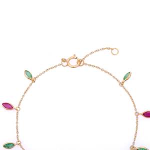 Brazalete con Diamante Corte Esmeralda y Perla de Agua Dulce - Product Image 5