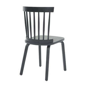 Set di 2 Sedie da Pranzo Windsor in Legno, Stile Rustico con Schienale a Fuso e Seduta Larga, Design Moderno Mid-Century e Stile Country Francese per Soggiorno - Product Image 6