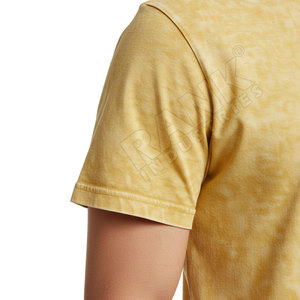 Camisetas de Hombre con Lavado Ácido a Precio Razonable, Diseño de Color Sólido, Personaliza tu Propio Logotipo, Camisetas de Hombre Cómodas con Lavado Ácido - Product Image 6