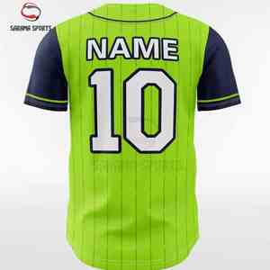 Camiseta de Entrenamiento Personalizable para Hombre, Nuevo Estilo de Alto Rendimiento, Camiseta de Béisbol Sublimada, Talla Grande, Buena Calidad, Estampada - Product Image 4