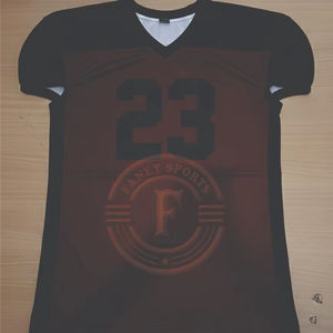 Camiseta de Fútbol Americano de Malla Transpirable - Ropa de Práctica Personalizada por Sublimación - Product Image 1