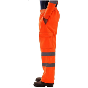 Men High Quality 100% Cotton Reflective Safety Workwear Protective <b>Cargo</b> <b>Work</b> <b>Pants</b> for Construction Worker - Product Image 3