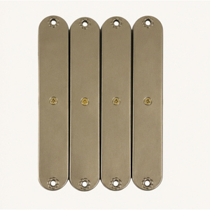 Wholesale Set of 4 Metal Mezuzah <b>Cases</b> Menorah & Western <b>Wall</b> Designs ewish Door Blessing for Home Protection & Religious Gifts - Product Image 3