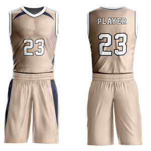 Ensemble d'uniformes de basketball personnalisés par sublimation – Maillot et short respirants à séchage rapide – Tenue d'équipe – Vente en gros OEM - Product Image 1