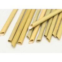 Pajitas de Madera Natural de Lujo, Ecológicas, Biodegradables y Compostables para Restaurantes, Cafés, Fiestas y Servicios de Catering