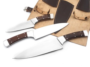 Handmade 67-Layer Stainless Steel Durable <b>Sharp</b> Straight Edge 6-Piece Kitchen <b>Knife</b> <b>Set</b> Wooden Ambidextrous - Product Image 4