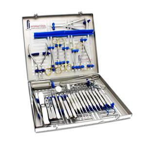 Kit de Instrumentos Microdentales Manuales Más Vendido para Implantes Dentales, Cirugía y Ortodoncia, Set de 33 Piezas para Implantología y Tunneling - Product Image 1