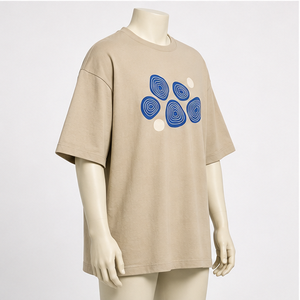 T-shirt en jersey à imprimé graphique personnalisé surdimensionné pour homme, coton de haute qualité, manches courtes, design 03 TSA-SPT-0003 - Product Image 5