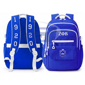 Mochila Zeta Phi Beta ZPB Sorority, Bolsa para Portátil, Mochila Escolar y de Viaje con Estilo - Product Image 1