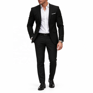 Costume sur mesure pour homme, 2 pièces, costume formel pour affaires, coupe ajustée, blazer et pantalon, costume de mariage, fabricant en gros - Product Image 2