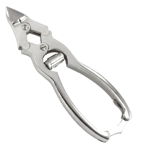 Coupe-ongles en acier inoxydable, forme biseautée, pointe acérée, durable, pour adultes, style simple, fabriqué au Pakistan - Product Image 1