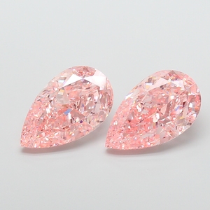 Diamante Rosa CVD de Laboratorio, Corte Pera, Fantasía, 10.32 Quilates, VS1 Certificado, Gema Suelta, Joyería Premium - Product Image 1