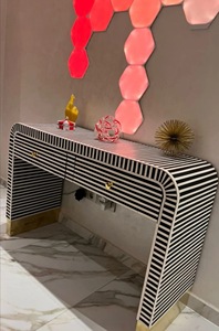 ILAHI's Bone Inlay <b>Drawer</b> Modern Design Agate Detailing <b>Storage</b> Portable Home Furniture - Product Image 3