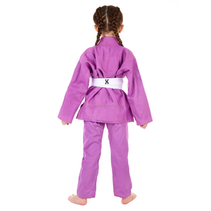 Kimono de Jiu-Jitsu brodé en coton 100% avec logo personnalisé OEM, uniforme d'arts martiaux brésiliens de haute qualité pour unisexe, prix de gros - Product Image 3