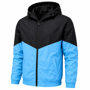 Latest Design <b>Light</b> Weight Windbreaker <b>Jacket</b> Custom Logo Casual Wear Wind Breaker <b>Waterproof</b> <b>Jacket</b> for Men - Product Image 5