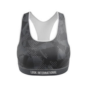 Soutien-gorge de sport sublimé de haute qualité pour femmes, séchage rapide, pour fitness, yoga et entraînement, vêtements de sport OEM en gros - Product Image 1