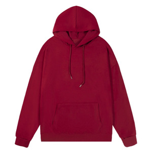 เสื้อฮู้ดดี้ผ้าฝ้ายฟลีซสีเบจปักลายกระเป๋าเสื้อ สไตล์สตรีทแวร์ ทรงโอเวอร์ไซส์ ใส่ได้ทั้งชายและหญิง สำหรับฤดูหนาว ขายส่ง - Product Image 6