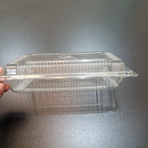 BPA Free Custom logo Food <b>Container</b> Fruit Fresh Keeping Packaging <b>Box</b> Food-grade PET <b>Container</b> Clear Plastic Customized Cake <b>Box</b> - Product Image 1