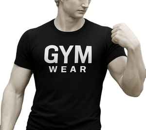 T-shirt de sport pour homme, tendance du moment, produit en promotion, léger et respirant, avec design personnalisé. - Product Image 3