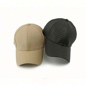 Gorras de Béisbol Acolchadas de Otoño Invierno 2024, Diseño Casual de Cuero PU, Gorros Deportivos para Mujer, Moda Invernal - Product Image 4