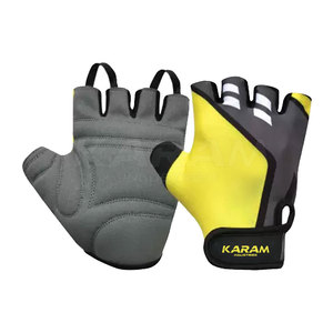 Hot Sale Cheap Price Leather Half Finger Breathable Gym <b>Gloves</b> Sports Training Exercise Wholesale Premium Quality for Online - Product Image 1