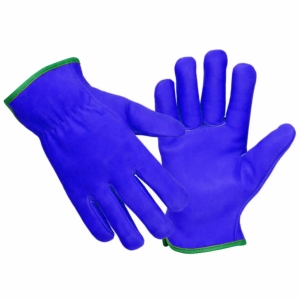 Unlined Soft Comfortable Goat Skin Leather <b>Gloves</b> Yellow Industrial Safety Protection for Work and Driving Smooth Texture - Product Image 6