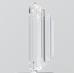 Diamant blanc synthétique CVD de laboratoire, taille baguette fantaisie, VVS VS DEF, solitaire, certifié IGI, pour la fabrication de bijoux par RAAMAA - Product Image 2
