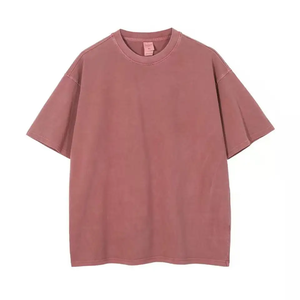 T-shirt ample vintage à manches courtes pour hommes grandes tailles, 100 % coton, 250 g, style streetwear, personnalisé, nouvelle collection 2023 - Product Image 5