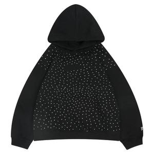 Sweat à capuche demi-zip pour homme en molleton bouclette, pour marques américaines, fourniture d'usine OEM - Product Image 4