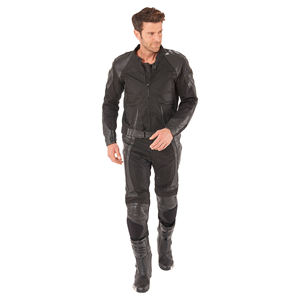 Combinaison de moto pour homme en cuir véritable, respirante, coupe-vent, imperméable, hiver, manches longues, vêtements de course automobile, 240g - Product Image 3