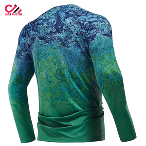 Camiseta de Pesca Sublimada Personalizada para Hombre, Poliéster y Algodón, Ropa de Pesca Hecha a Medida, Camisetas de Pesca de Alta Calidad al por Mayor - Product Image 6