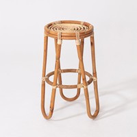 Support à plantes en osier à prix avantageux, fait à la main, étagère pour pot, support pour salon, jardin, coin, fabriqué au Vietnam
