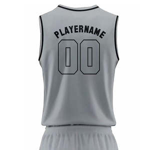 Latest Arrival Sublimation Printing Basketball Uniform for Adults Breathable Quick Dry Sleeveless 100% Polyester Outdoor Sports - Product Image 6