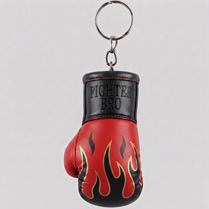Porte-clés personnalisé en forme de gant de boxe, mini objet de collection sportif, article promotionnel pour club de combat, entraînement de fitness - Product Image 1