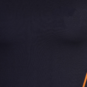 Camiseta sin mangas de punto de secado rápido para hombre 2026, color sólido, cuello redondo, estilo deportivo, chaleco de entrenamiento negro con ribete naranja - Product Image 4
