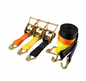 สายรัดรอกเก็ต Xstrap RS-055 ขนาด 38 มม. สำหรับงานหนัก พร้อมตะขอเกี่ยวลวด ได้รับการรับรองมาตรฐาน CE ผลิตจากโพลีเอสเตอร์ความทนทานสูง ขนาด 1 นิ้ว x 10 ฟุต สำหรับรัดสินค้าบนรถบรรทุก - Product Image 5