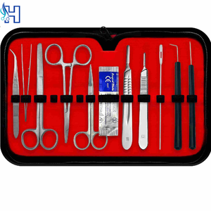 ชุดเครื่องมือผ่าตัดสำหรับนักเรียน DR Instruments OEM พร้อมโลโก้สั่งทำพิเศษ วัสดุเหล็กกล้า ราคาโรงงาน ใช้เป็นพื้นฐานสำหรับเครื่องมือผ่าตัด - Product Image 3