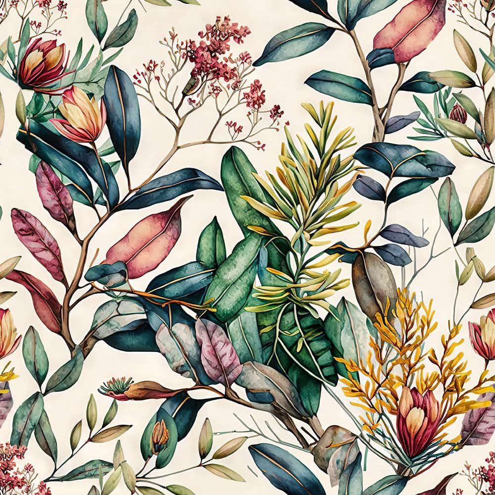 Coloful Exotic Jungle Color