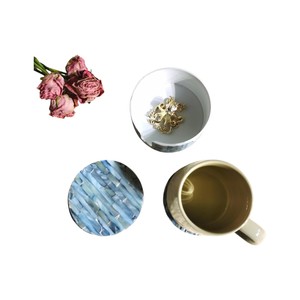 Elegant Shell Inlay <b>Drink</b> <b>Coasters</b> for Home Decor - Product Image 6