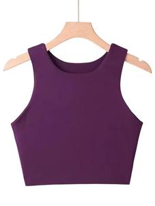 เสื้อกล้ามคอกลมลายทางสำหรับผู้ชาย ระบายอากาศได้ดี ผ้าถัก สไตล์สปอร์ตแคชชวล พิมพ์ลายแบบซับลิเมชั่น ผ้าฝ้าย 95% - Product Image 4