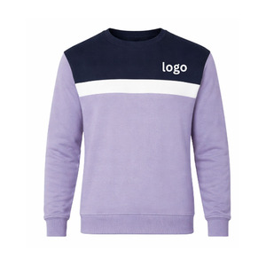 High Quality Men Winter Fleece Breathable Fabric 100% Cotton Pullover Streetwear Sweatshirt with Custom Logo Printing Sweatshirt - Product Image 5