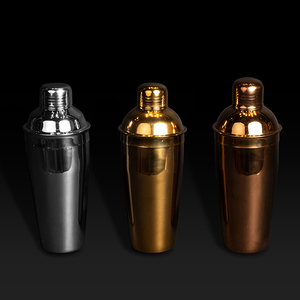 ชุดเครื่องปั่นสำหรับทำค็อกเทลสแตนเลสขนาด28ออนซ์2ชิ้นเครื่องทำน้ำเย็นสำหรับไวน์ทองเหลืองและเครื่องปั่นทองแดงสำหรับใช้ในบาร์ - Product Image 2