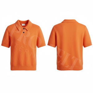 Camiseta Polo de Manga Corta de Algodón y Poliéster para Hombre, Tejido Suave de Mezcla de Algodón, Corte Clásico, Cuello con Botones, Ropa Casual - Product Image 3