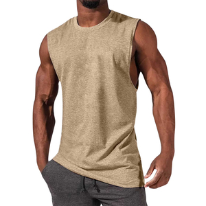 2026 <b>Man</b> Sleeveless Gym Fitness Clothing Tank Top Muscle <b>Singlets</b> Fashion Sports Workout Gym Tank Top With OEM ODM - Product Image 3
