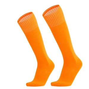 Wholesale Custom Knitted Sports <b>Socks</b> for Youth <b>Long</b> Football <b>Socks</b> with Customizable Logo for Summer Autumn Seasons - Product Image 6