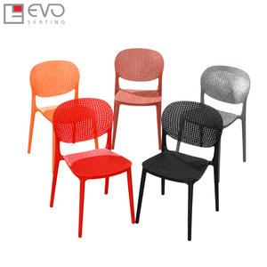 <b>Stackable</b> Plastic <b>Chair</b> for Indoor and <b>Outdoor</b> Business Environments with Easy Clean Surface Finish - Product Image 6